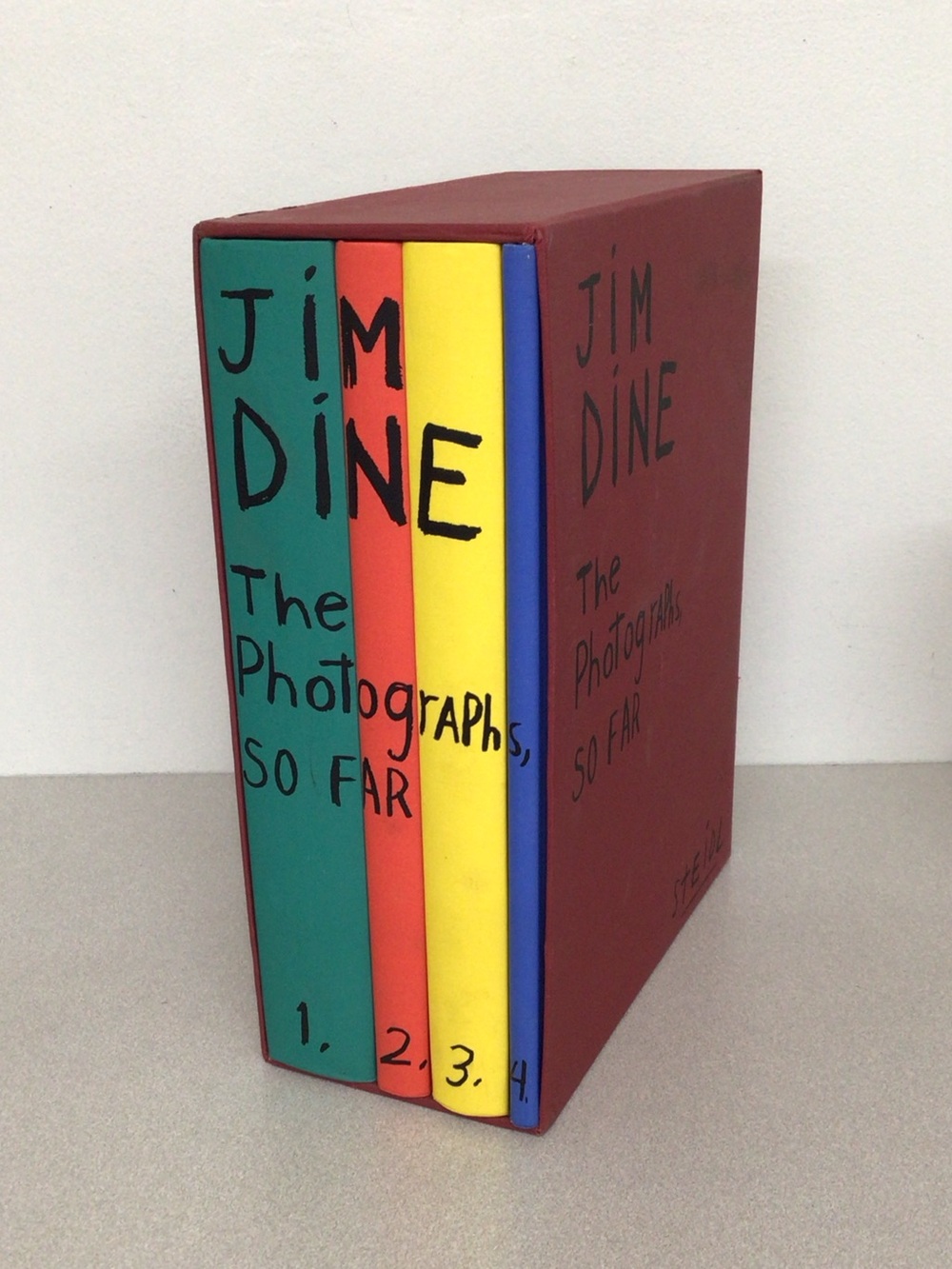 The Photographs, So Far — Box Set in Multi-Color JIM DINE